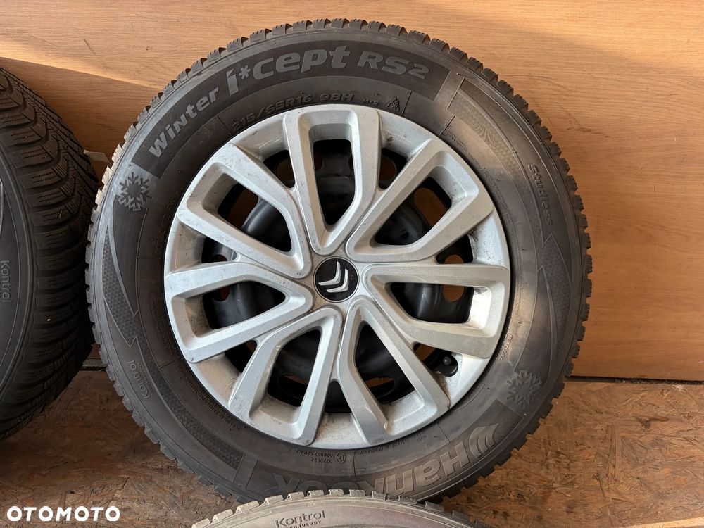 Felgi koła stalowe opony zimowe Citroen 215/65R16 4x108 6,5Jx16 ET32 - 4
