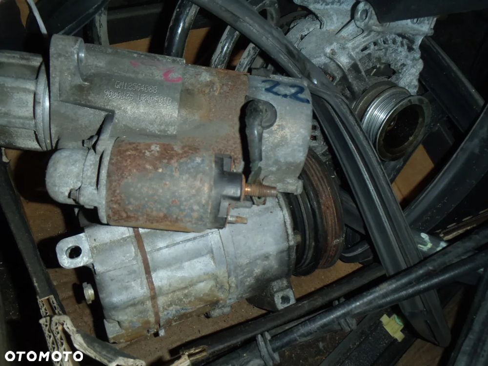 rozrusznik pompa wspomagania alternator sprężarka opel calibra astra g II 2.2 vectra astra frontera omega - 7