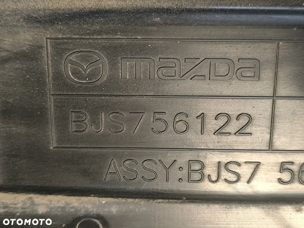 osłona podwozia podłogi lewa prawa mazda 3 2014r. HB.  BJS756122  BJS7561Z1 - 6