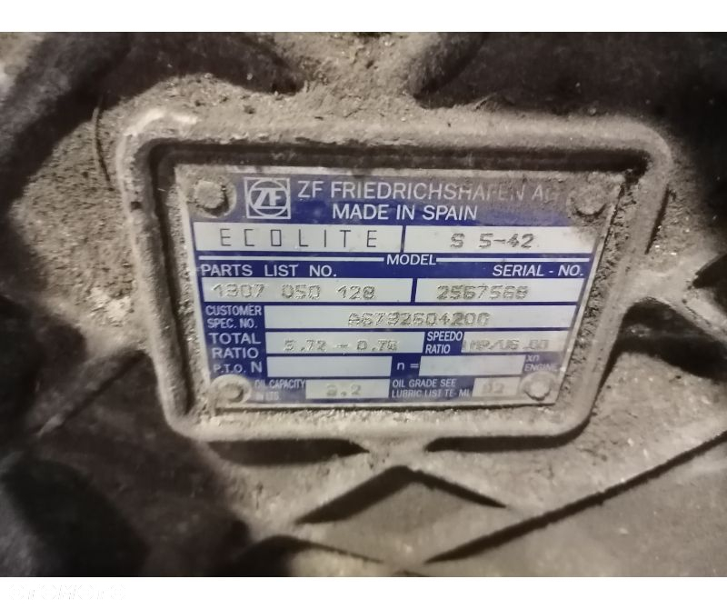 SKRZYNIA BIEGÓW MERCEDES ATEGO ZF S5-42 S 5-42 S5 42 - 4