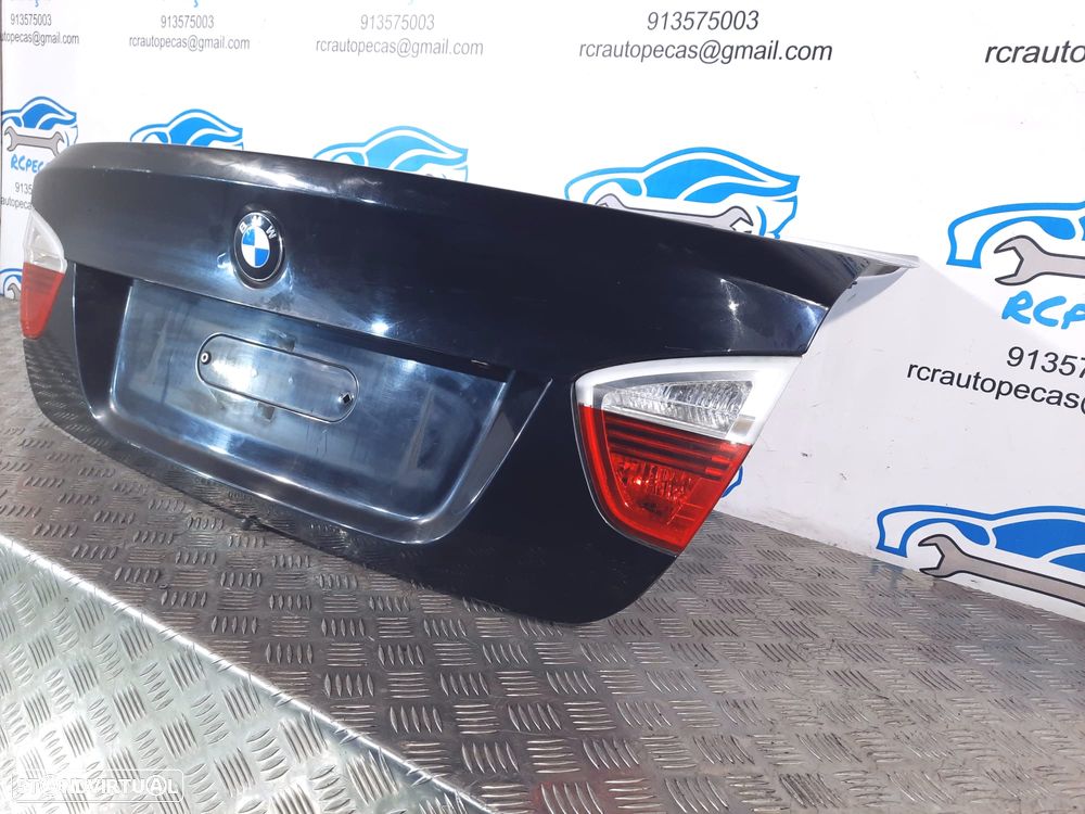 PORTA TAMPA MALA BMW SERIE 3 E90 41627151491 7151491 FECHO PUXADOR LUZ 3º STOP - 4