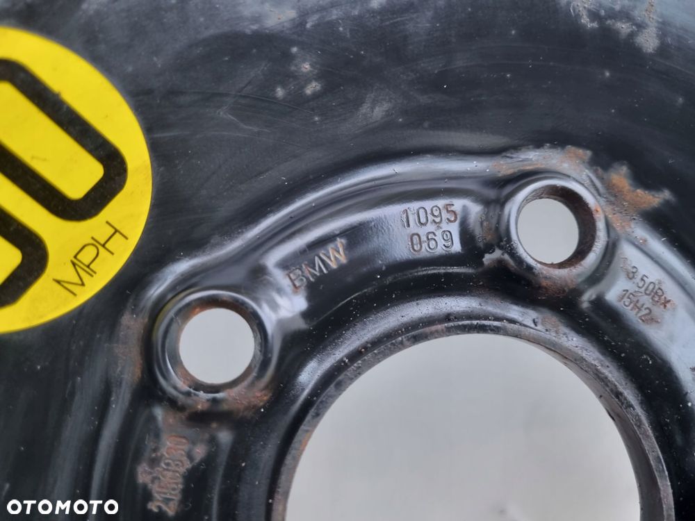 KOŁO ZAPASOWE DOJAZDOWE BMW E46 _ 125/90 R15 5x120 2150330 1095069 - 13