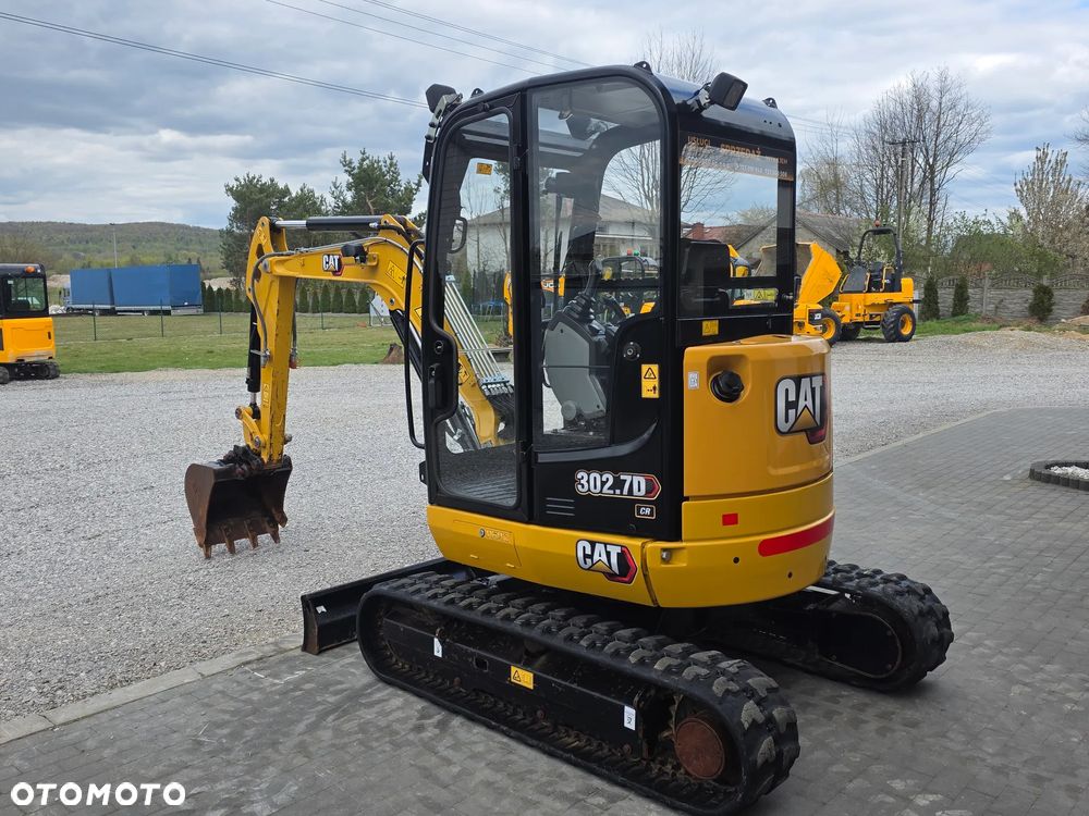 Caterpillar CAT 302.7 D CR mini koparka szybkozłącze 3 łyżki piękna serwisowana 1 wł JCB sprowadzona - 31