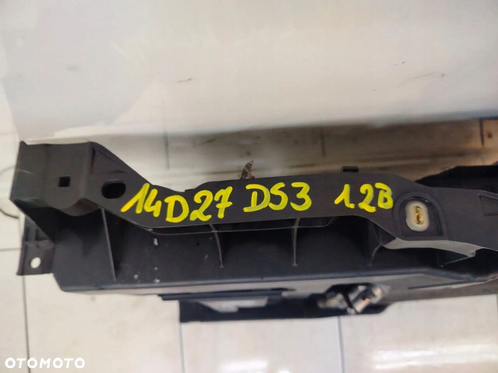 CITROEN DS3 LIFT 14R- PAS PRZEDNI CHŁODNICE KOMPLET 1.2 BENZYNA - 9
