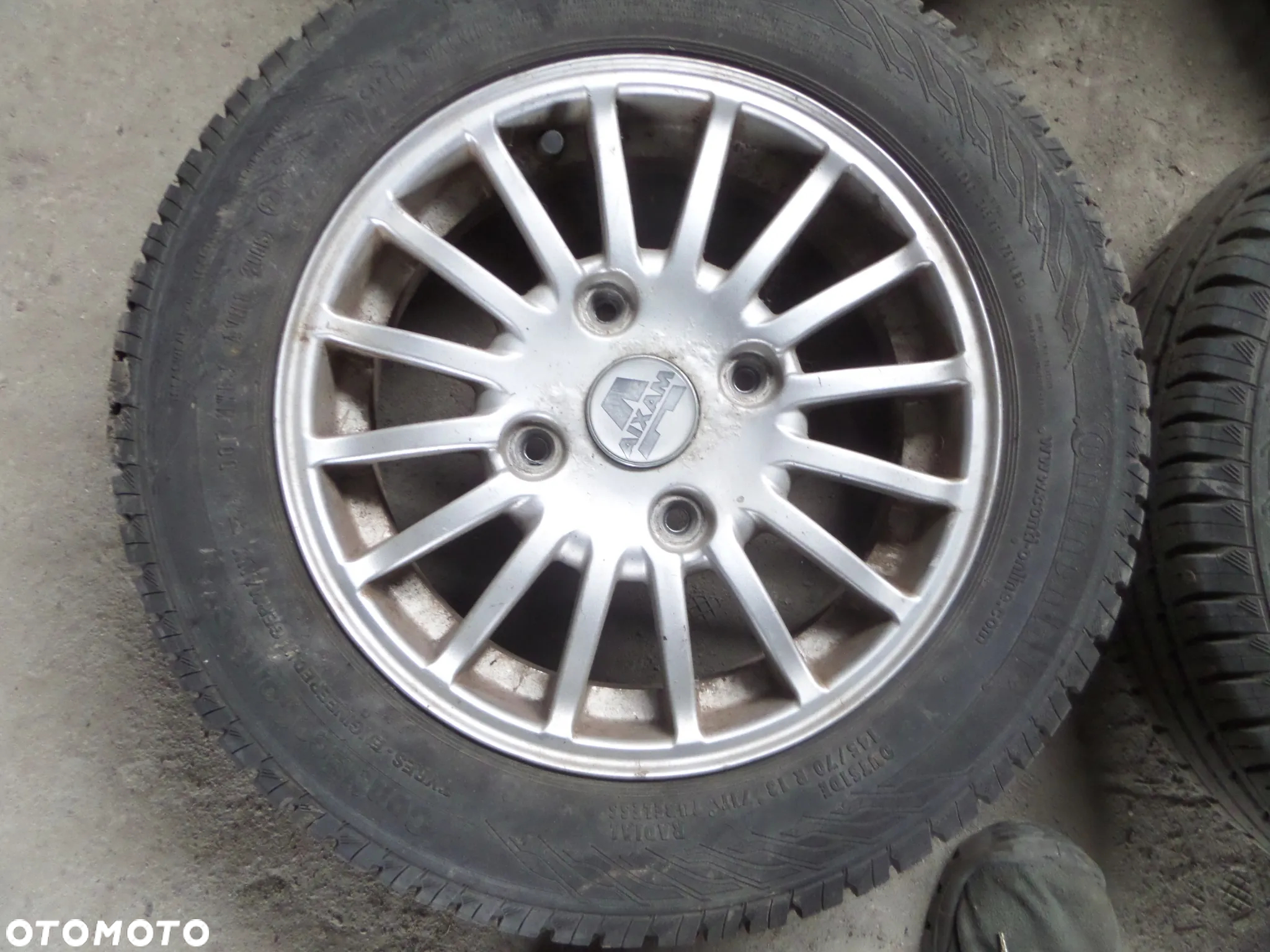 11951 Koła alufelgi Aixam A741 13'' 145/70R13 - 2