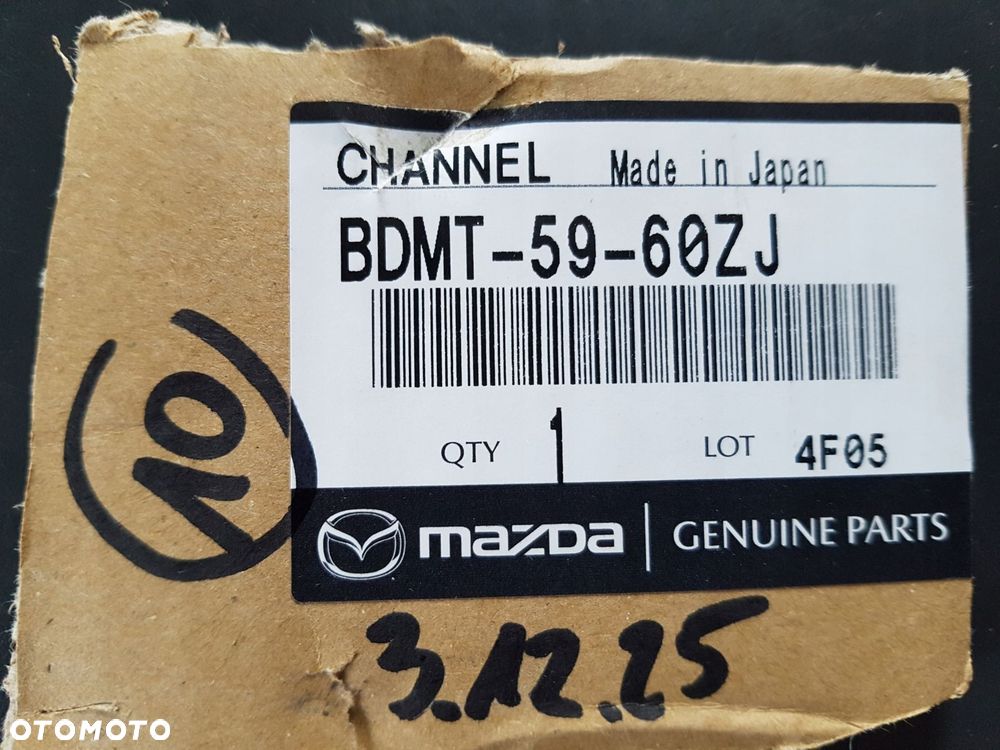 mazda cx30 cx-30 listwa uszczelka drzwi lewy przód dfr5-59-60zd - 3