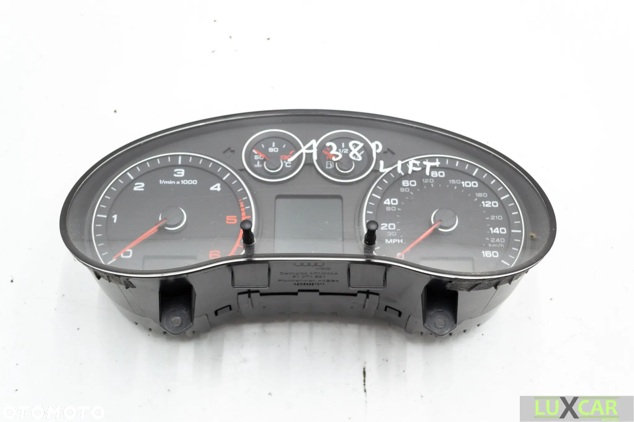 AUDI A3 8P LICZNIK ZEGAR PRĘDKOŚCIOMIERZ 8P0920982C GORLICE - 2