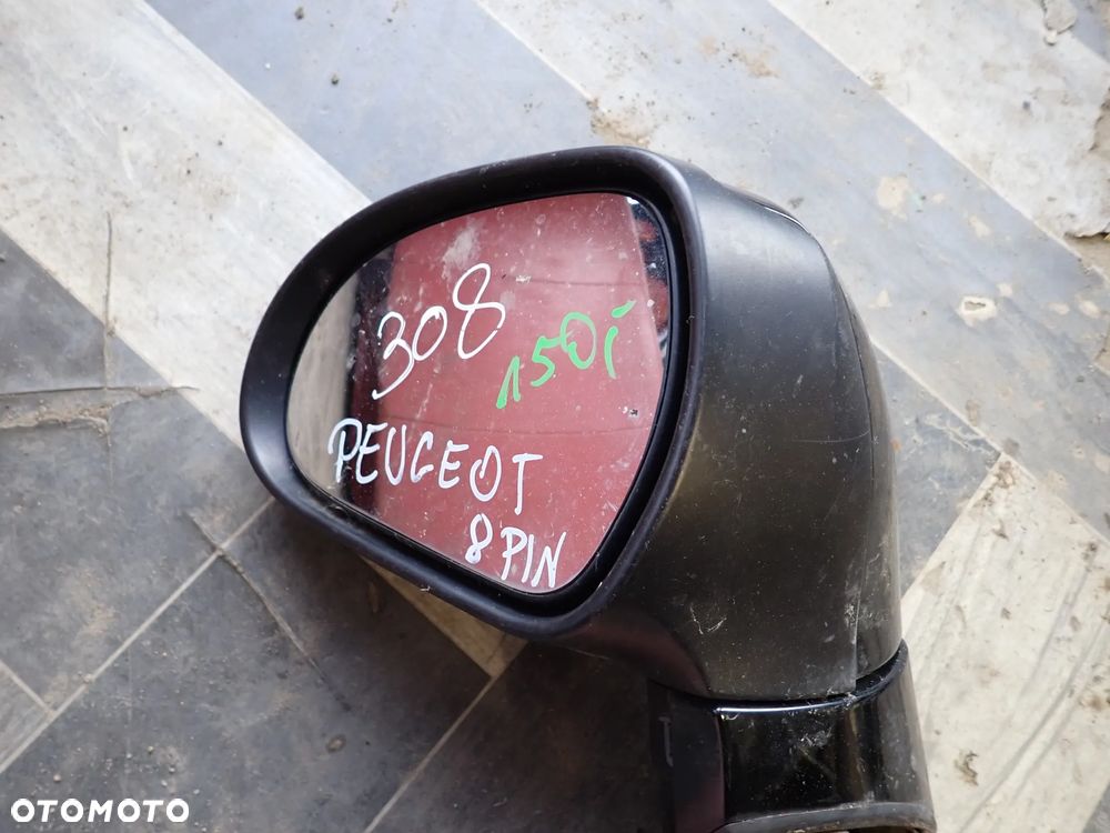 PEUGEOT 308 LUSTERKO LEWE 8 PIN - 1