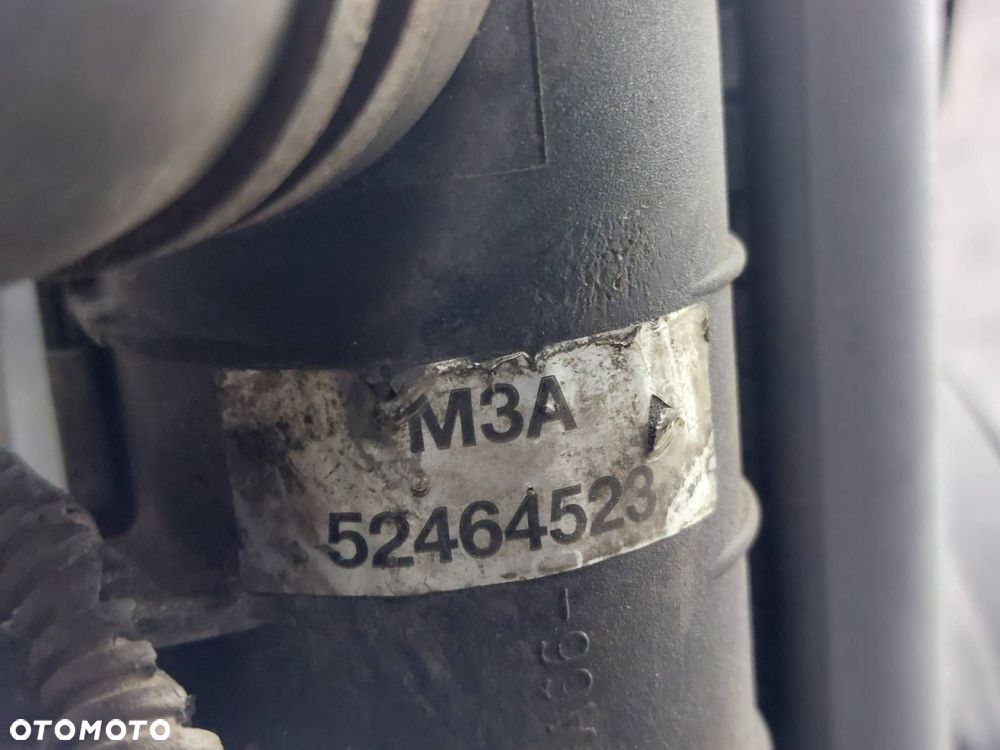 CHŁODNICE KOMPLET + WENTYLATORY OPEL VECTRA B 1.6 16V 52464738 - 5