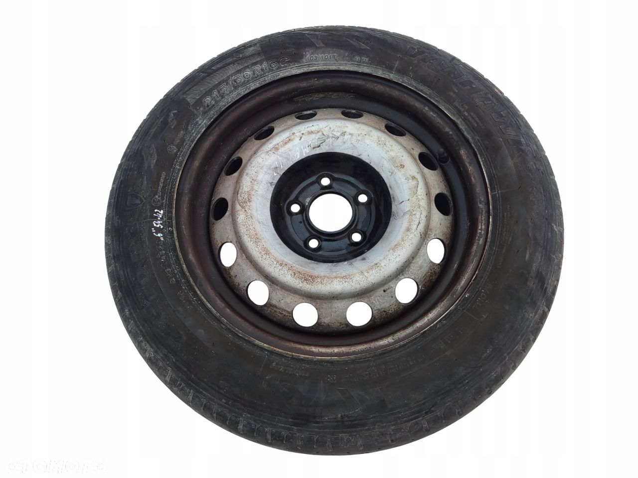 KOŁO DOJAZDOWE ZAPASOWE 16 5X108 JUMPY EXPERT SCUDO II 215/60R16C 2007-2013 - 1