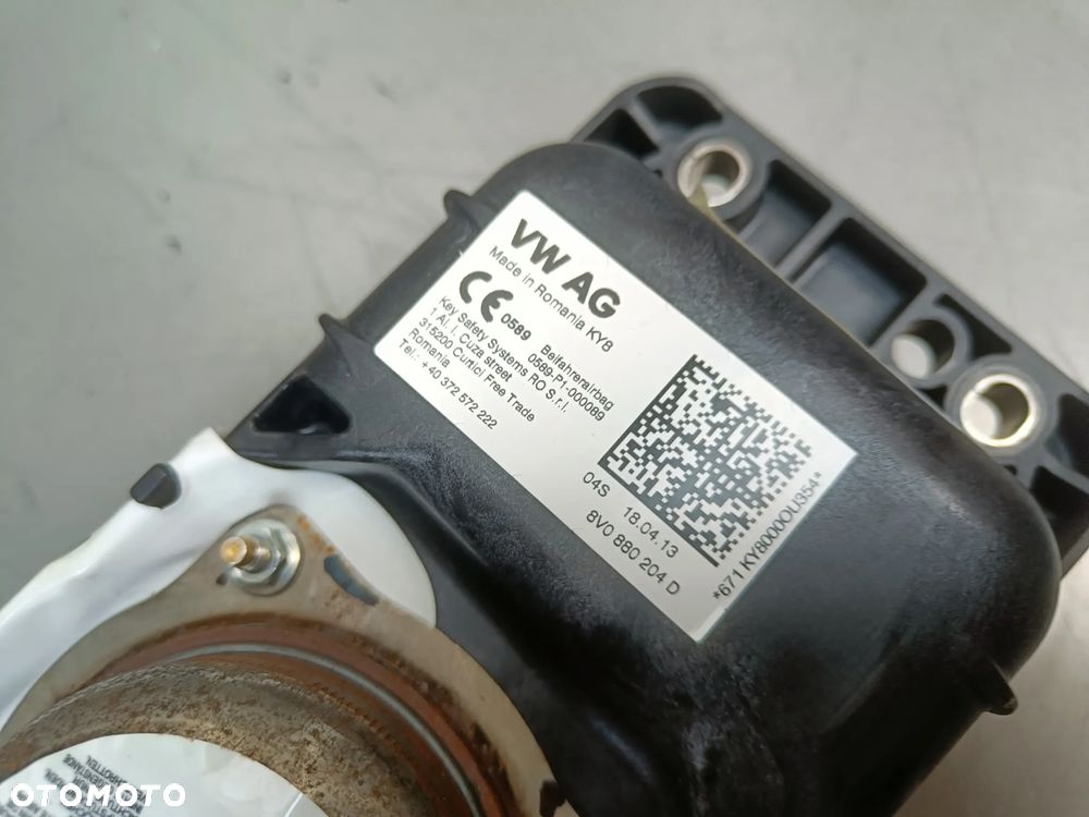 Poduszka pasażera Skoda Octavia 3 III Audi A3 8V VW Golf 7 VII Airbag w konsolę 8V0880204D - 6