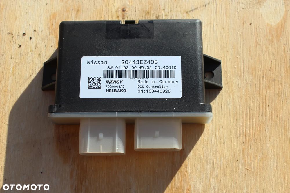 STEROWNIK MODUŁ ASSY NISSAN 204439FU5B - 3