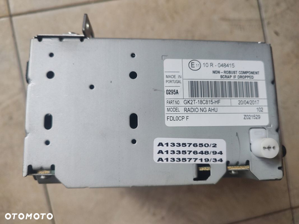 FORD TRANSIT MK8 CD RADIO NAVI GK2T18C815HF