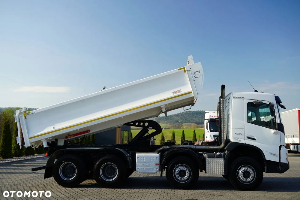 Volvo FMX 460 / 8x4 / WYWROTKA 2 STRONNA / HYDROBURTA / BORDMATIC / HARDOX / NOWE OPONY / 2021 ROK / NOWY MODEL - 7