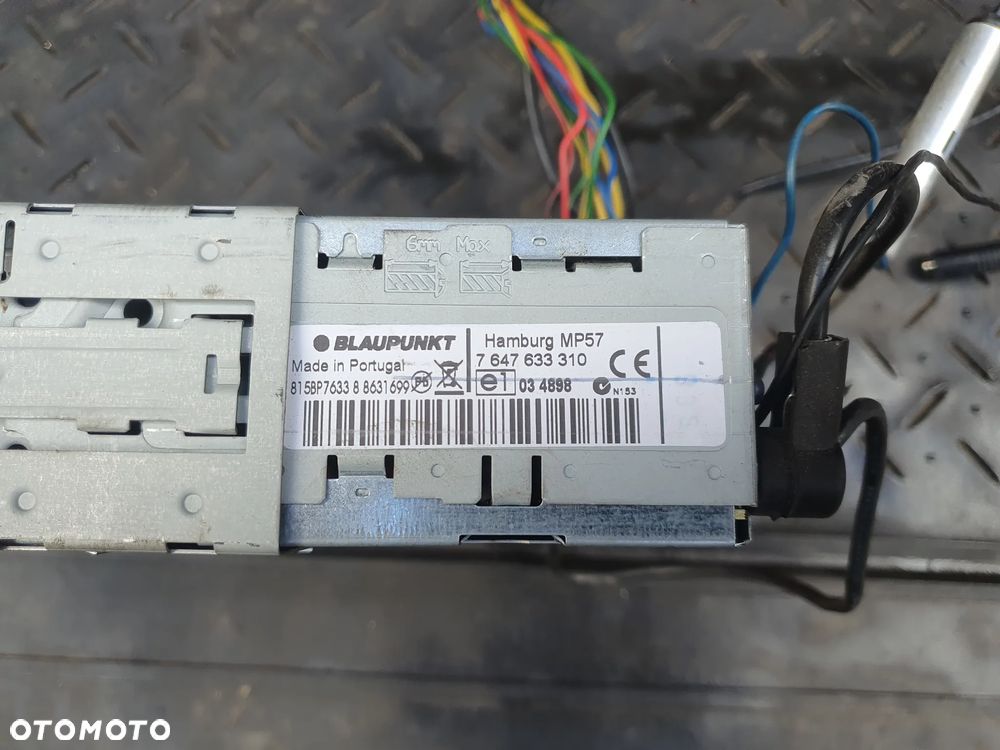 BLAUPUNKT HAMBURG MP57 RADIO RADIOODTWARZACZ - 3