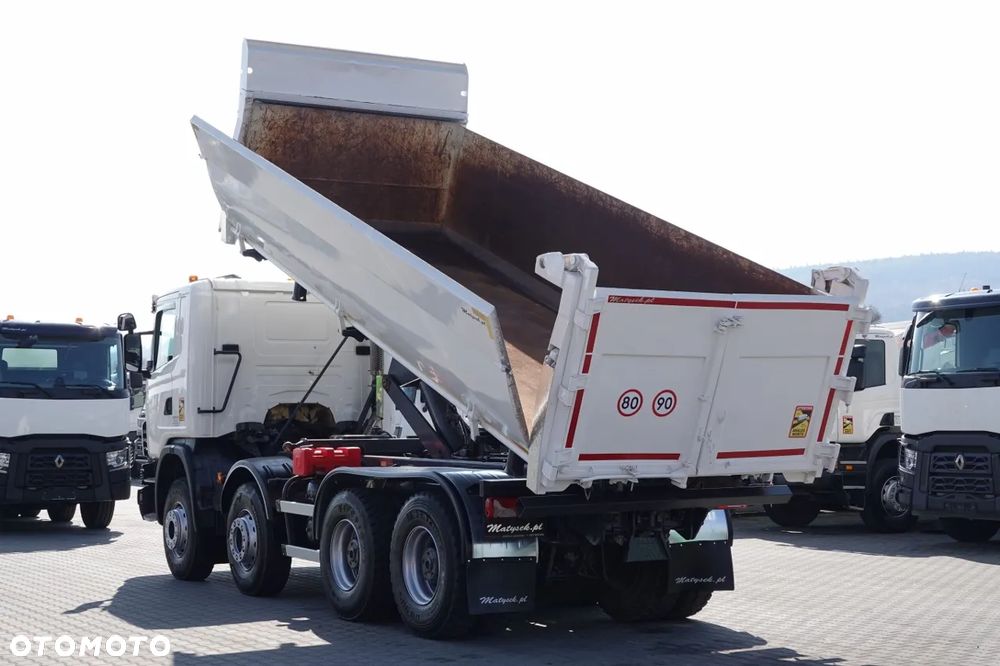 Scania G 480 / 8x4 / WYWROTKA / HYDROBURTA / BORDMATIC / MANUAL - 3