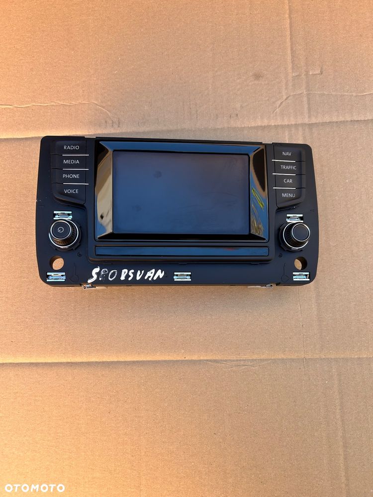 Volkswagen Golf VII Ekran 5G0919605D Wyświetlacz Seat Skoda Audi - 4