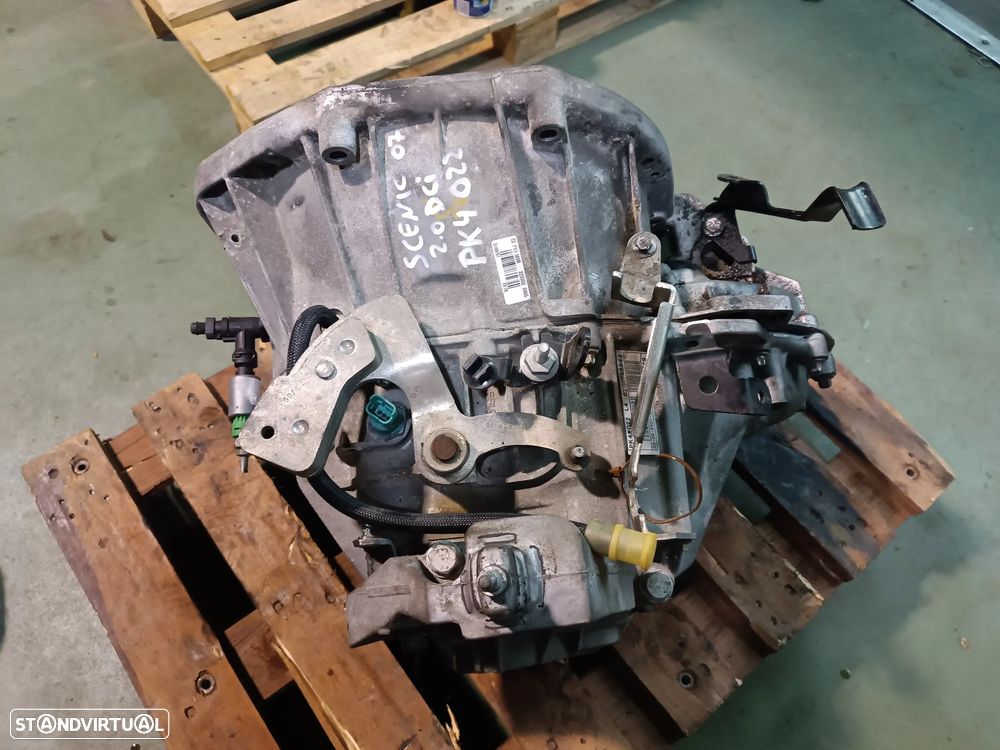 CAIXA DE 6 VELOCIDADES RENAULT MEGANE II / SCENIC II 2.0DCI  PK4022 - 2