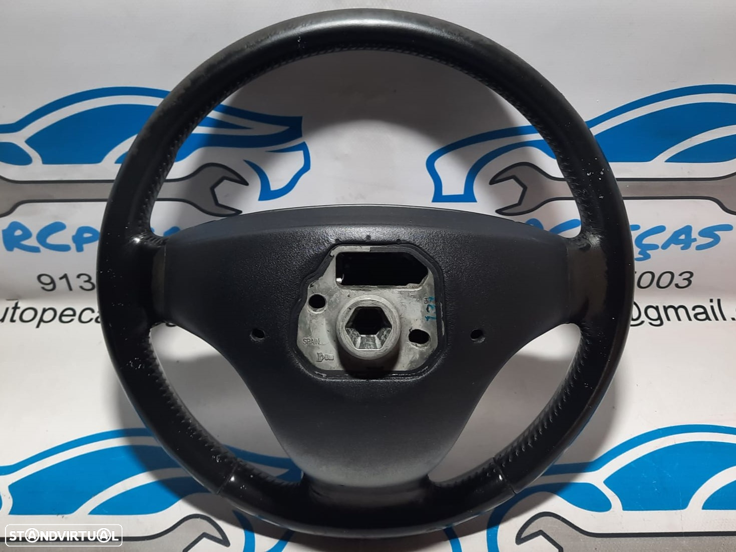 VOLANTE GUIADOR COMPLETO VOLVO PELE COMANDOS MULTIFUNÇÕES AIRBAG PV55150060 55150060 SV55150001 55150001 VOLVO V50 545 FASE II 2 2.0D 136CV D4204T - 8