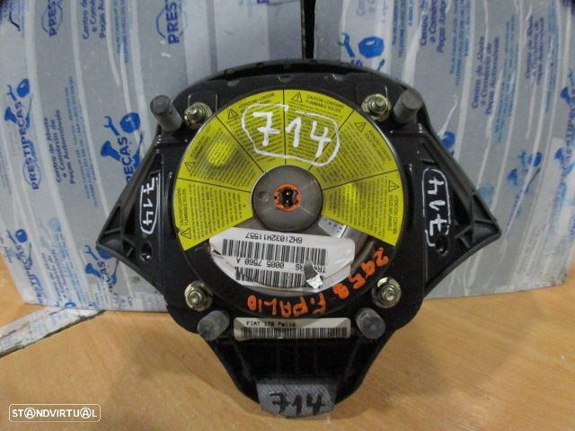 Airbag Condutor 100150790 FIAT PALIO WEEKEND 1999 1.2 I 75CV 5P CINZA - 2