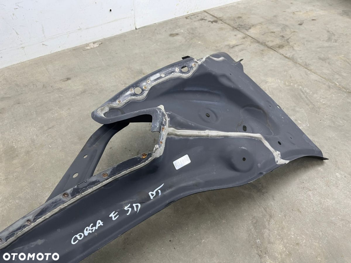 Ćwiartka Opel Corsa E 5drzwi 14-19r prawy pas tylny wzmocnienie prawy okular lampy wewnętrzny fartuc - 3