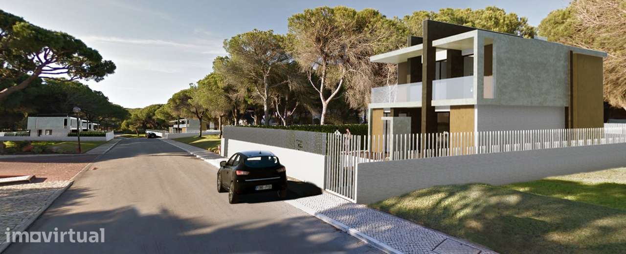 Moradia Moderna Nova junto à Praia da Falésia – Em Construção - Grande imagem: 3/13