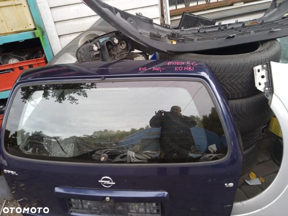 KLAPA TYLNA OPEL ASTRA 2 KOMBI ZAMEK SILNICZEK STOP BLENDA - 6