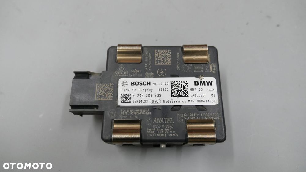 bmw g01 g20 f40 czujnik radar acc distronic 5a05528 - 5