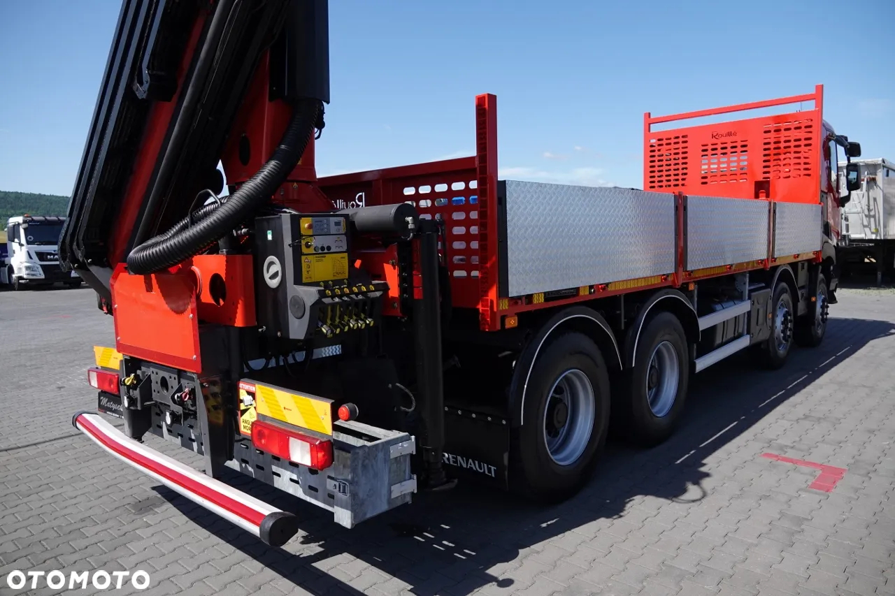 Renault C 430 / 8x4 / SKRZYNIOWY 7 M + HDS PALFINGER PK 2300-EH / WYSÓW 15 M / PILOT   / ROTATOR / SPROWADZONY - 15