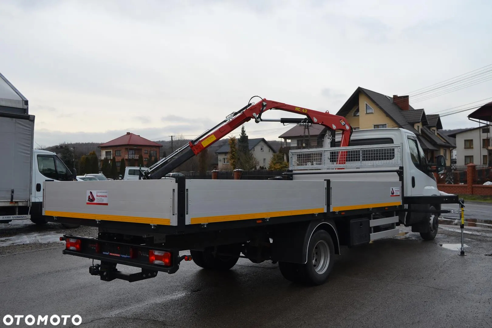 Iveco DAILY 72-180 Nowy żuraw HDS Fassi F40 HC 43A2 F50 Nowa skrzynia ładunkowa 72C18 70C18 65C - 10