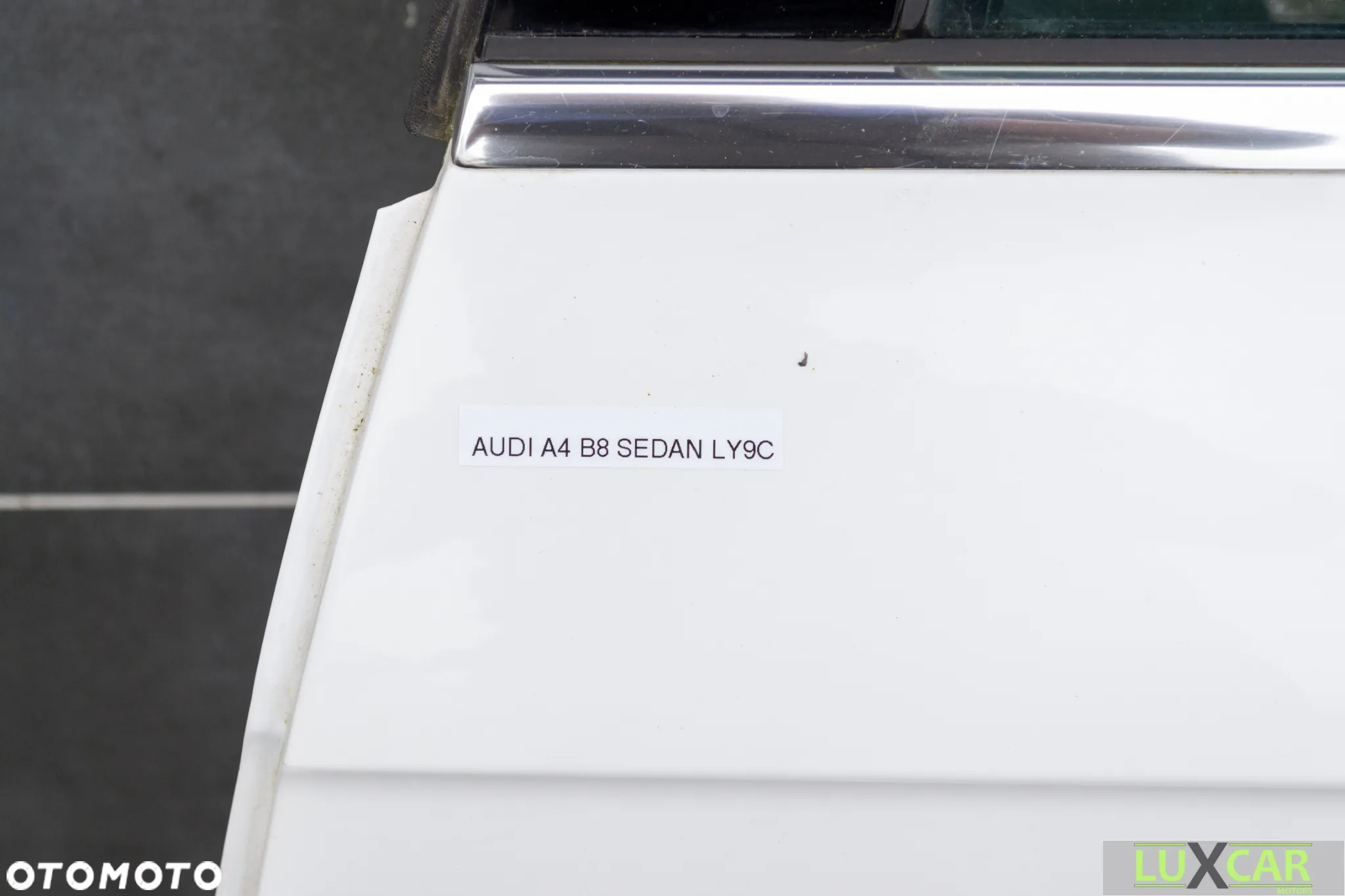 AUDI A4 B8 SEDAN DRZWI LEWE TYŁ KOLOR LY9C GORLICE  RZ3/10 - 3