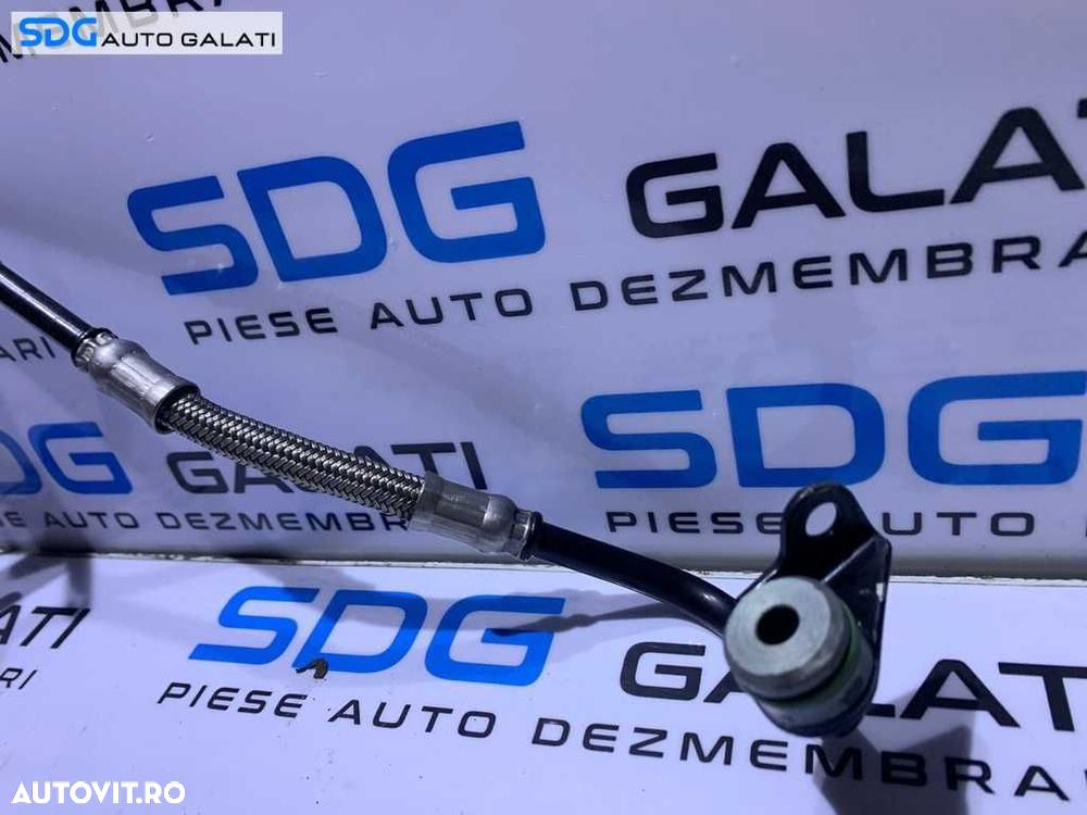 Conducta Teava Ulei cu Senzor Senzori Turbo Turbina Turbosuflanta Audi A4 B5 2.5 TDI V6 AFB AKN 1997 - 2001 Cod 059145771G [D0383] - 3