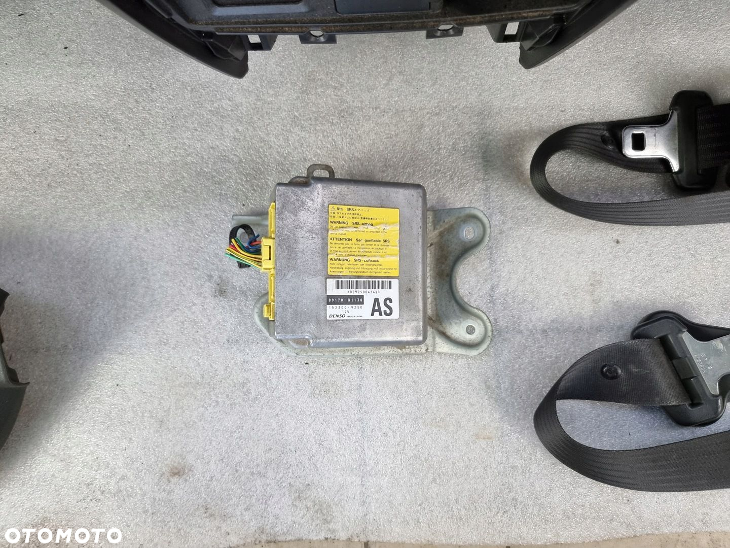 DAIHATSU MATERIA 05- DESKA KONSOLA PODUSZKI PASY - 4
