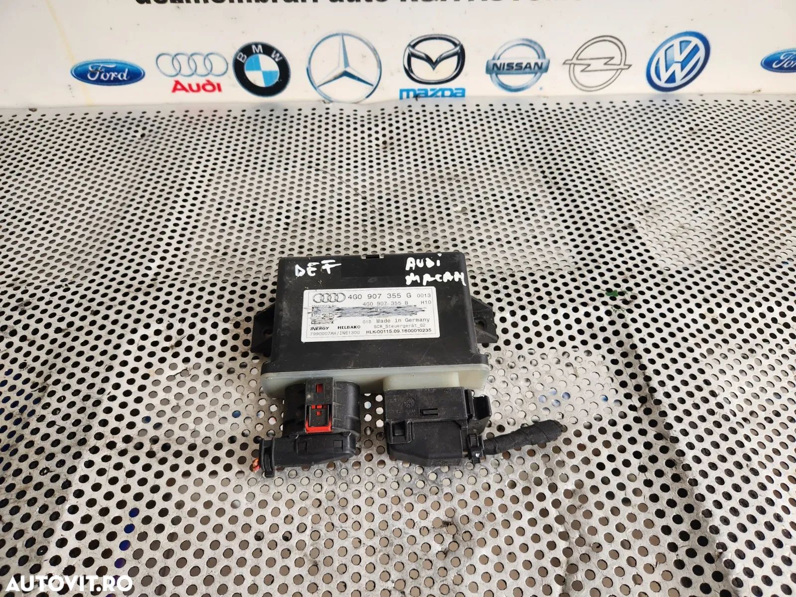 Calculator Modul AdBlue Audi A6 C7 A7 Q5 A5 Porsche Cod 4G0907355G - Dezmembrari Arad * Factura Si Garantie *- Achizitionam Autoturisme/Piese Auto - 1