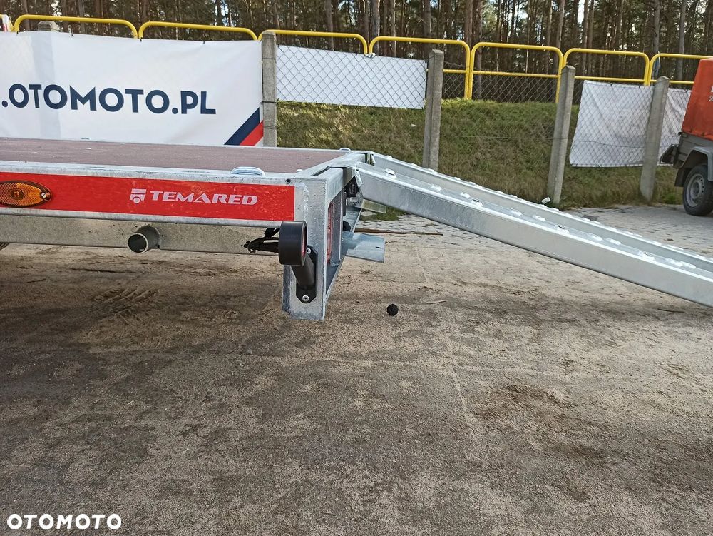 TEMARED CARPLATFORM 6021/3 osie 3,5T sklejka  wym. 590X211cm i inne, mocna - 9