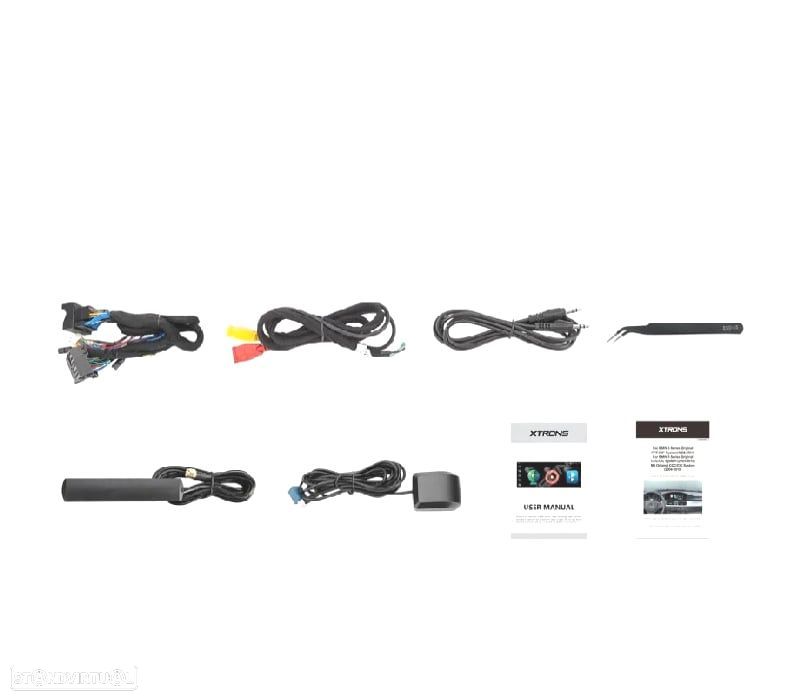 AUTO RÁDIO GPS ANDROID 12 PARA BMW SERIE 3 E90 E91 E92 E93 SERIE 5 E60 E61 E63 E64 05-08 CCC - 2