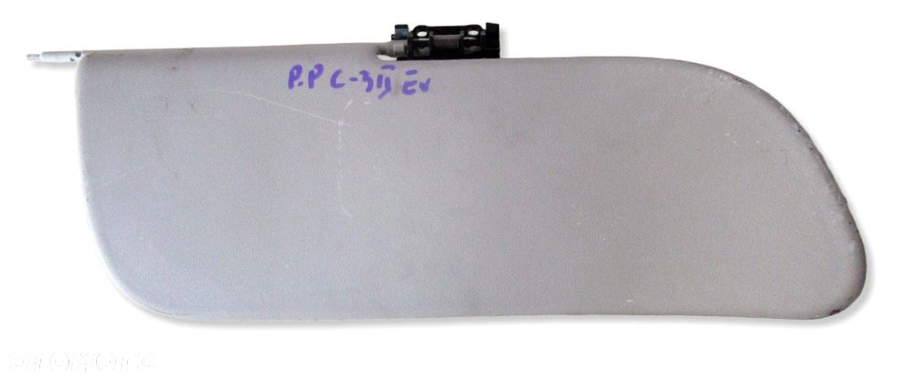 CITROEN C3 II OSŁONA PRZECIWSŁONECZNA PRAWA PRZÓD PRZEDNIA - 1