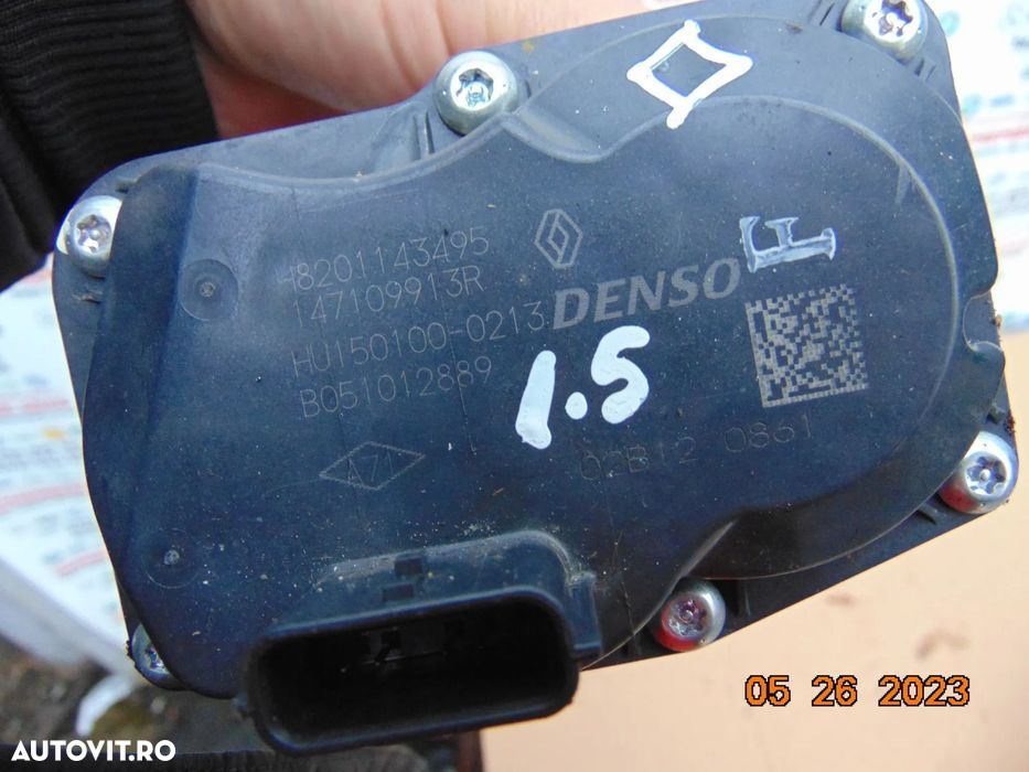 Supapa EGR renault 1.5 euro 6 euro 5 Dacia nissan qashqai duster clio - 2