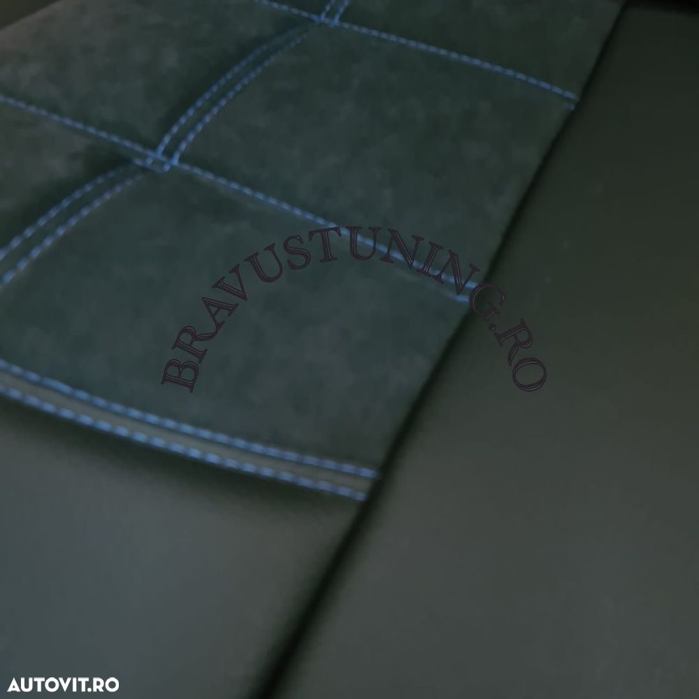 Huse spatar/sezut 2buc/set Material tip Alcantara + Piele ecologica - 6