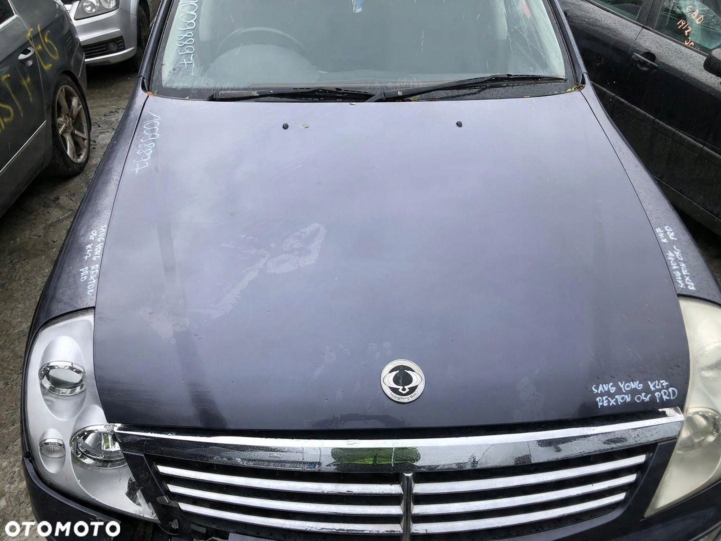 MASKA POKRYWA SILNIKA SSANGYONG REXTON I 01-06 PRD - 2