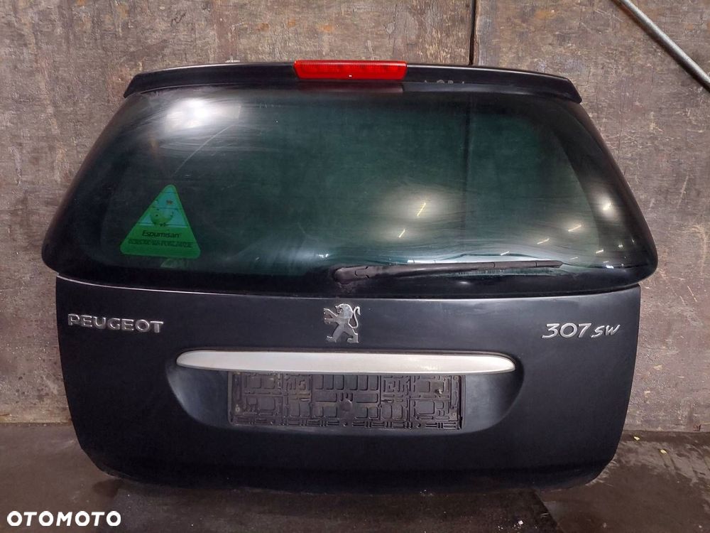 KOMPLETNY TYŁ KLAPA BAGAŻNIKA ZDERZAK TYŁ LAMPY PEUGEOT 307 I KOMBI EXLD - 10