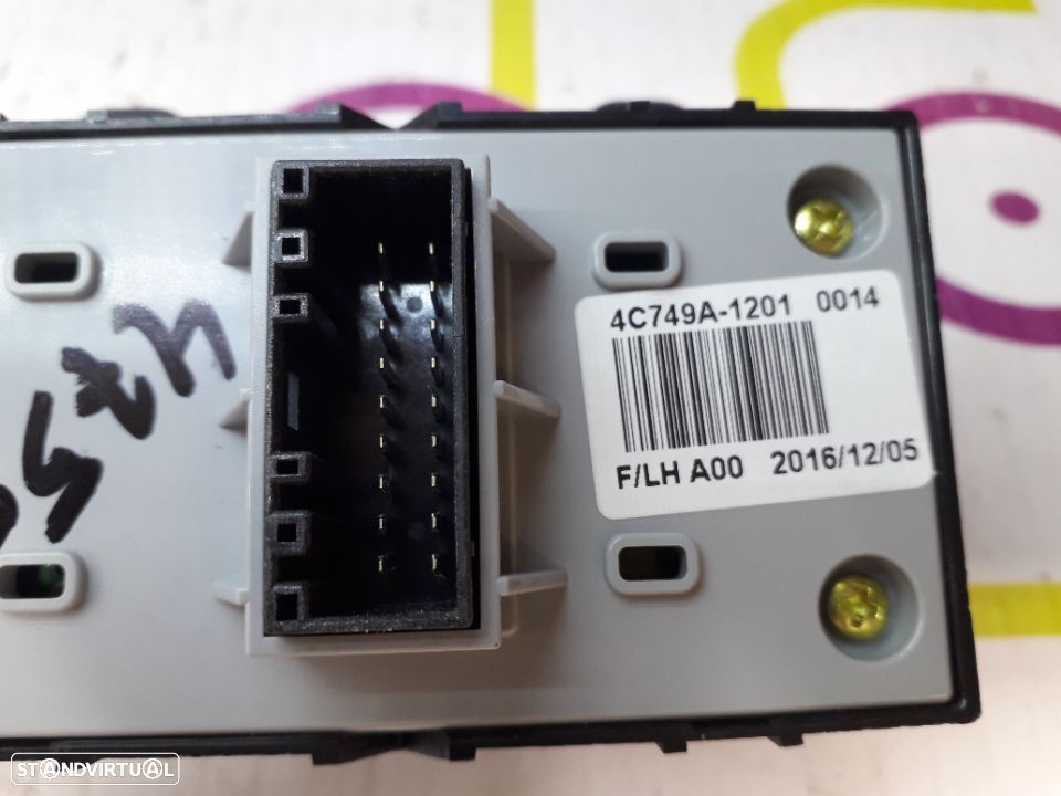 Comando de Vidros Frt / Esq Kia Niro de 2016 - Ref : 93570G5310 - NO320108 - 3