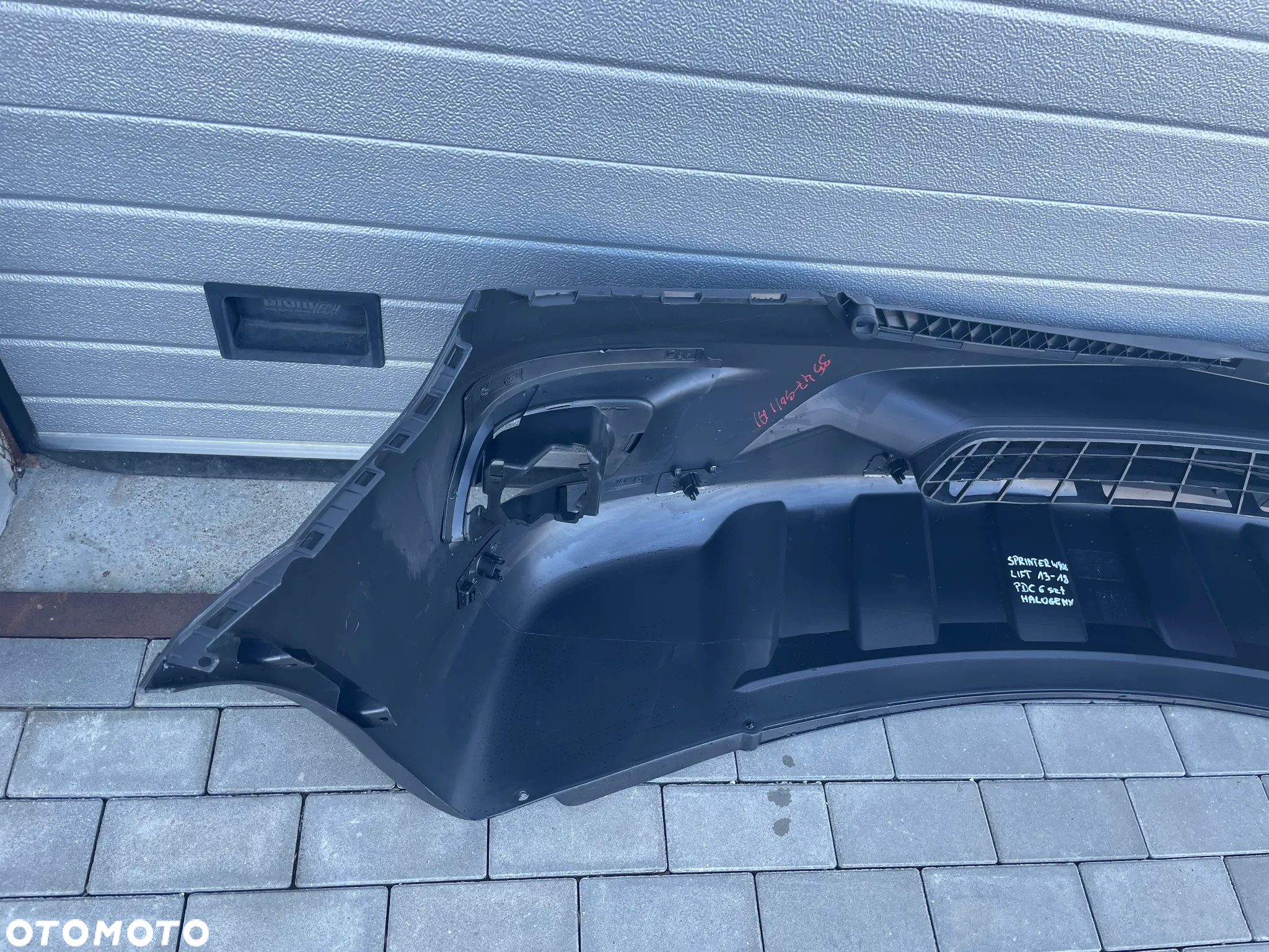 ZDERZAK PRZEDNI MERCEDES SPRINTER W906 LIFT 2013-2018 - NOWY PDC 6szt - 7