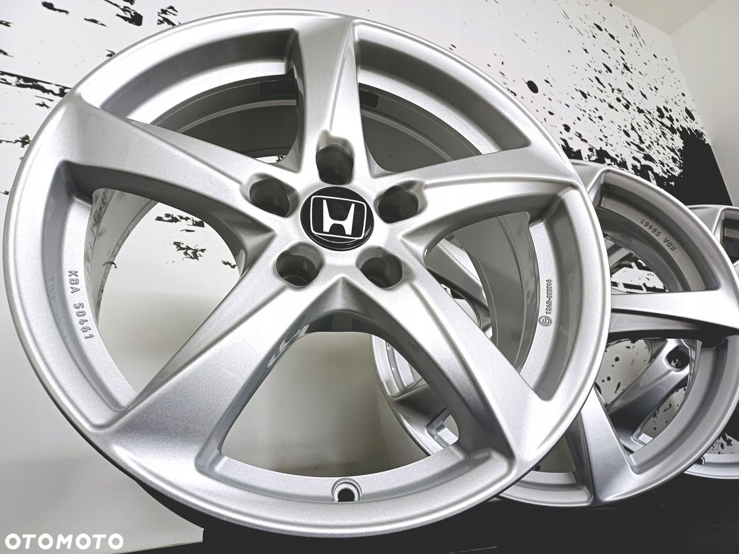 felgi ALU 17 5x114.3 honda accord VII VIII civic VIII IX X CR-V FR-V HR-V - 1