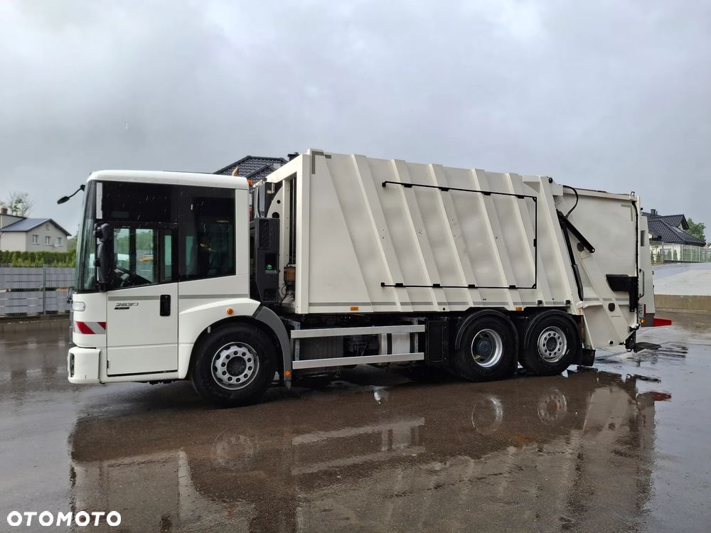 Mercedes-Benz Econic 2630 Śmieciarka Euro 6 FAUN Variopress 522 Zoeller 22m3 3 Osie Tylna Oś Skrętna WAGA MOBA Ważenie Odpadów Zawieszenie Pneumatyczne Centralne Smarowanie Zabudowy - 26