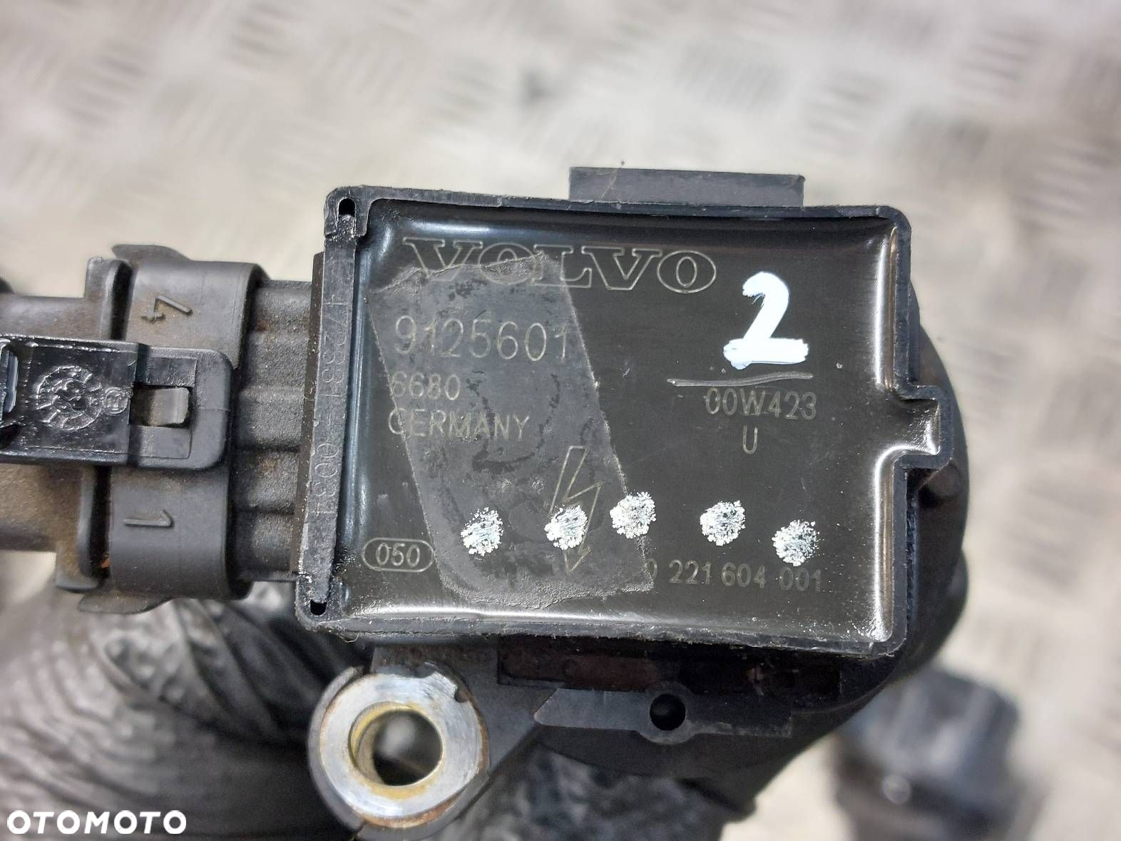 CEWKA ZAPŁONOWA KOMPLET VOLVO S60 I 2.4 20V 0221604001 9125601 - 5