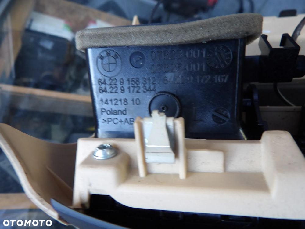BMW - F10,F11 - TUNEL ŚRODKOWY , TYLNY - PANEL OGRZEWANIA SIEDZEŃ TYLNYCH- KOMPLET - 9206664  9158312  9163292 - 4