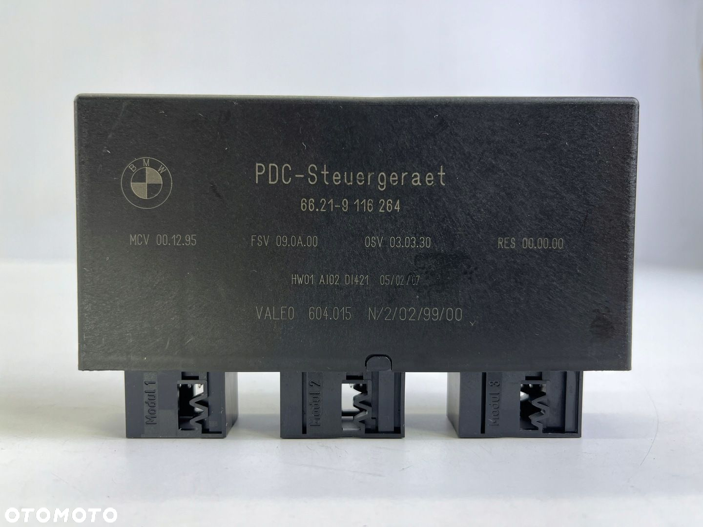 MODUŁ STEROWNIK PDC CZUJNIKÓW PARKOWANIA BMW E60 E61 9116264 - 4