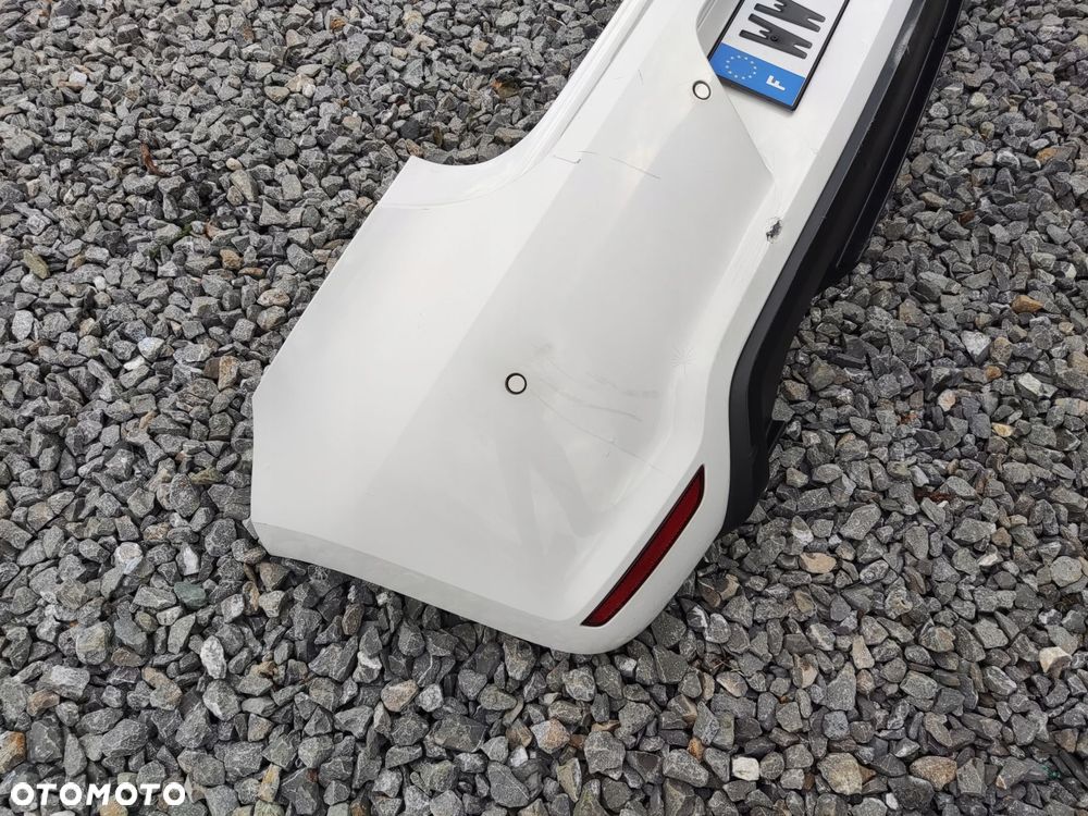 zderzak tył tylny kompletny pdc czujniki volkswagen polo v 6r gti 2009-2013 - 6