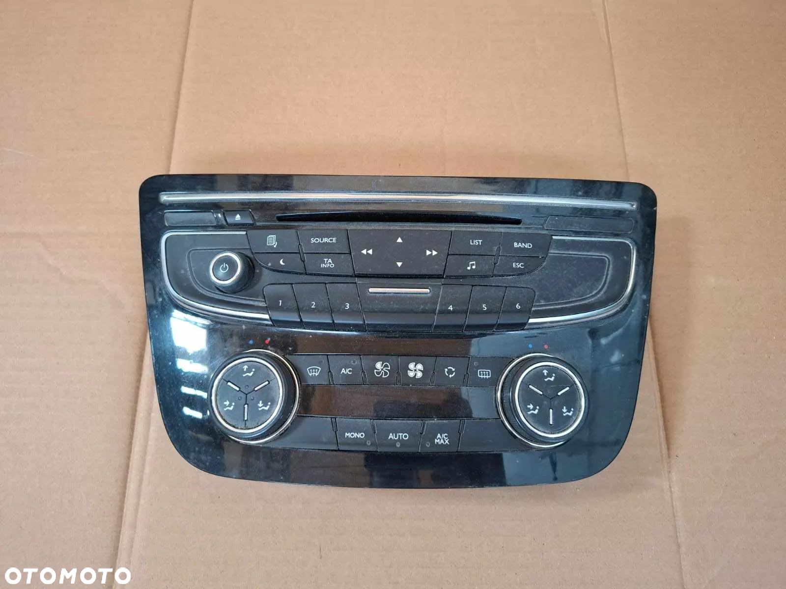 PANEL KLIMATYZACJI STEROWANIA NAWIEWU RADIA PEUGEOT 508 I 2010- 10- - 1